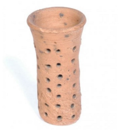 An Indus perforated vessel from Lahore Museum. Source: www.harappa.com